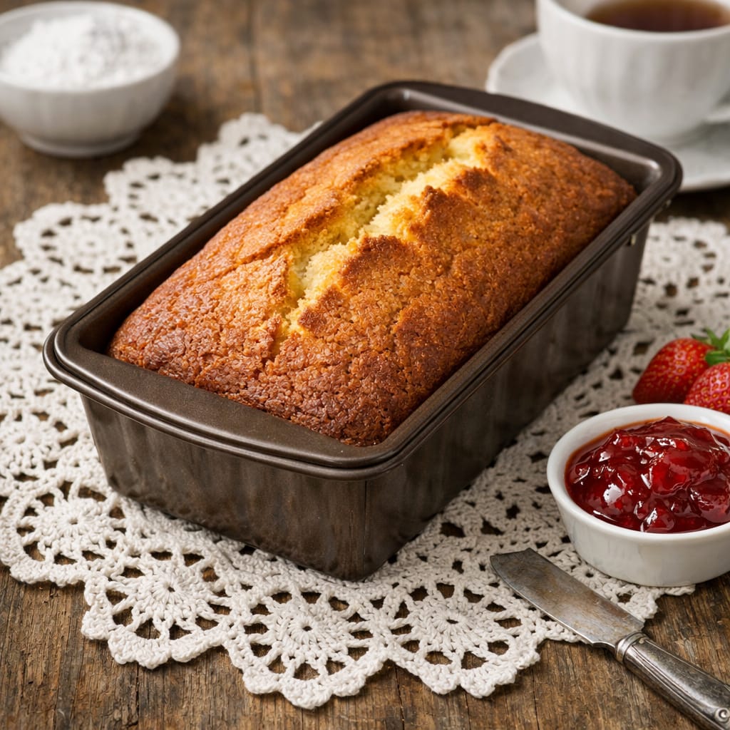 Кекс фунтовый классический (Pound Cake) 7 Фунтовый кекс в форме для выпечки