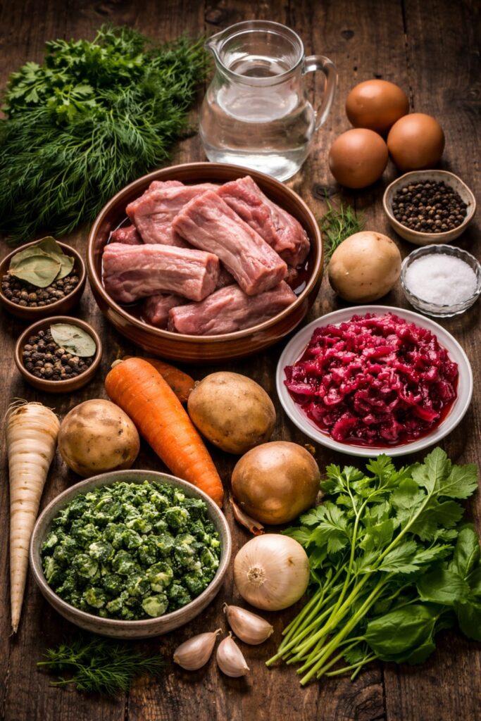 Борщ зелёный со шпинатом и щавелем2 Борщ зелёный со шпинатом и щавелем2